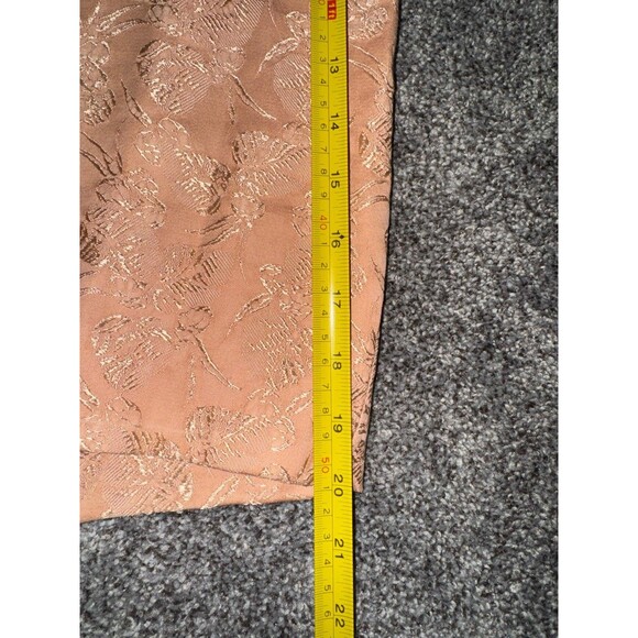 Vtg Jean Paul Gaultier Rose Gold Jacquard Skirt Size 8 us from early 2000s rare - Picture 15 of 16